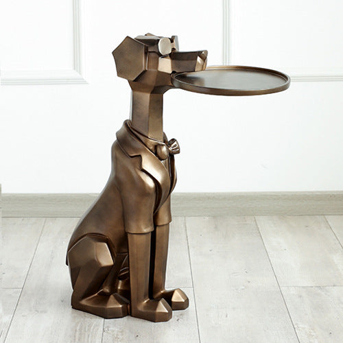 Creative Dog Side Table Holder 