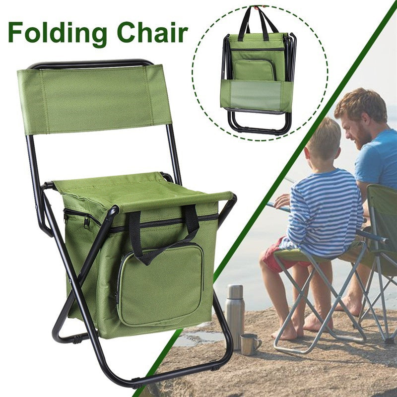 Fishing Chair Movable Refrigerator Keep Warm Cold Portable Folding Beach Chair