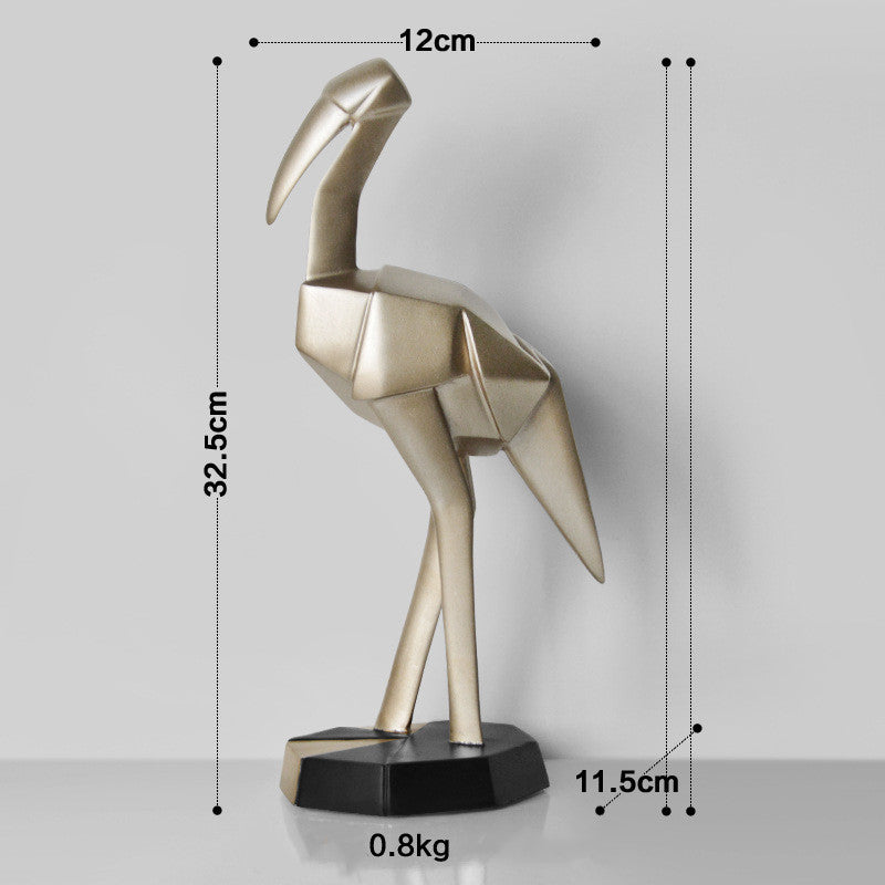 Nordic Creative Flamingo Decoration Resin Crafts