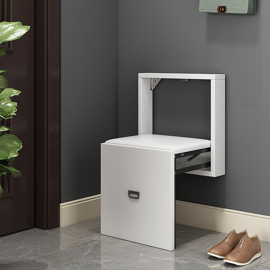 Folding Shoe Changing Stool Wall-mounted Household Wall