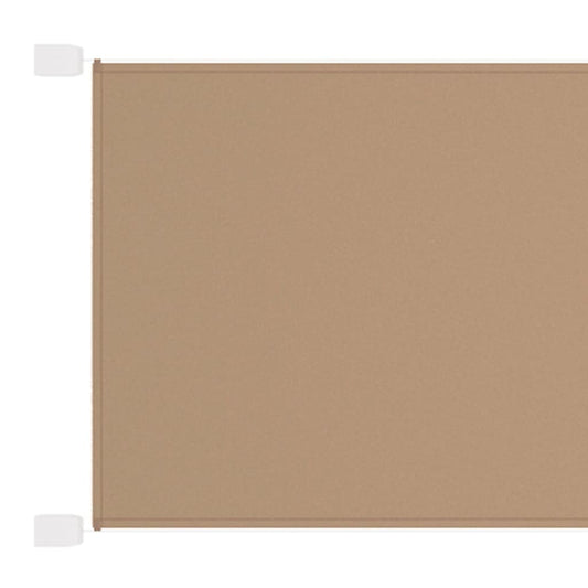 Vertical Awning Taupe 250x360 cm Oxford Fabric