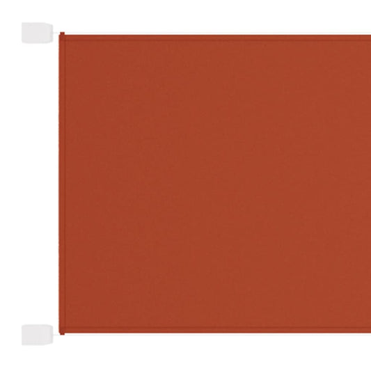 Vertical Awning Terracotta 100x270 cm Oxford Fabric