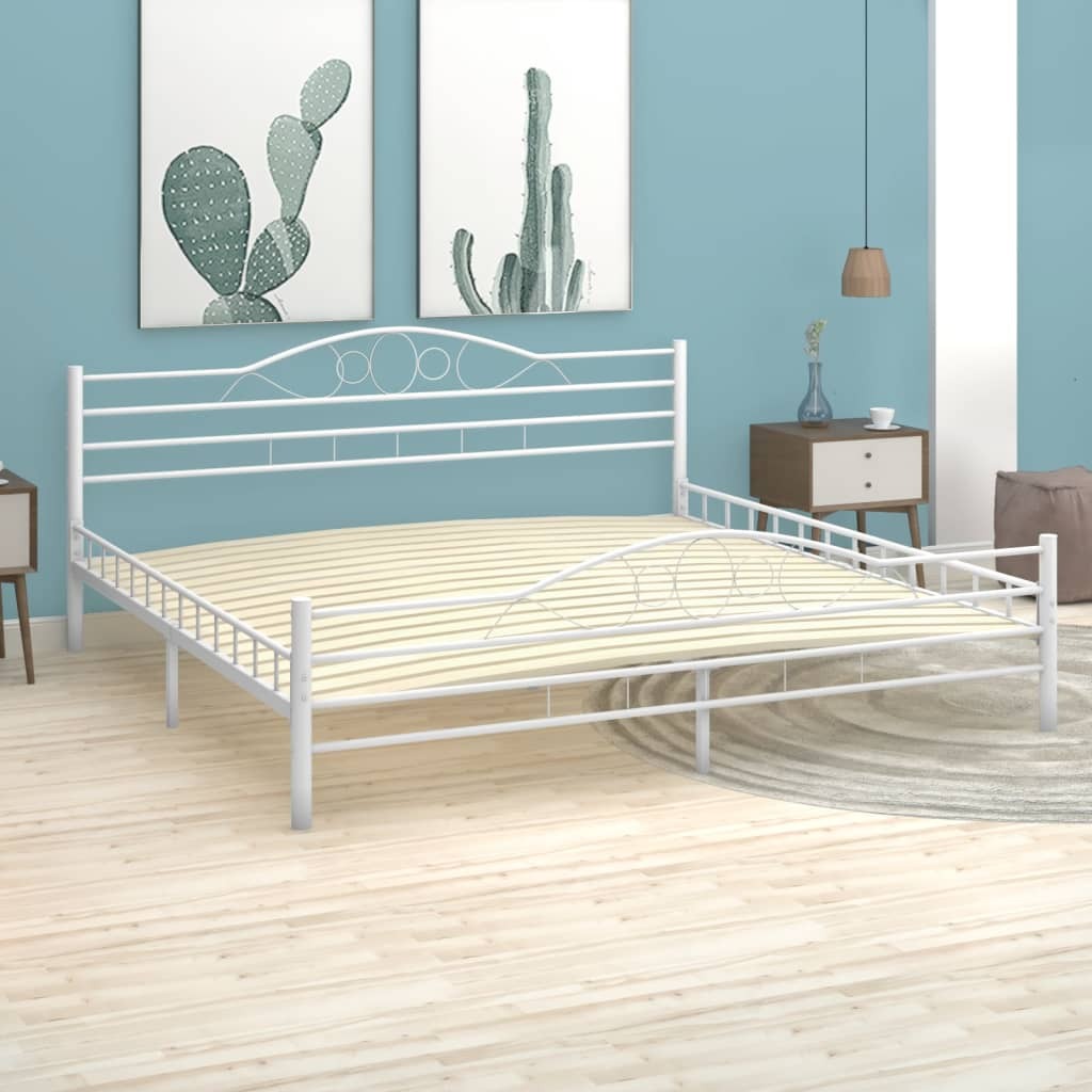 Slatted Bed Base with 17 Slats 120x200 cm