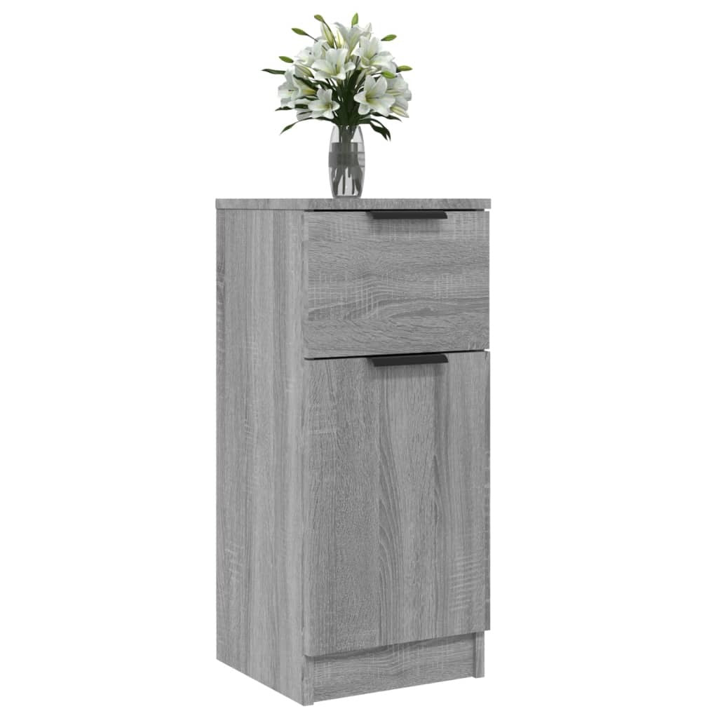 Sideboard Grey Sonoma 30x30x70 cm Engineered Wood