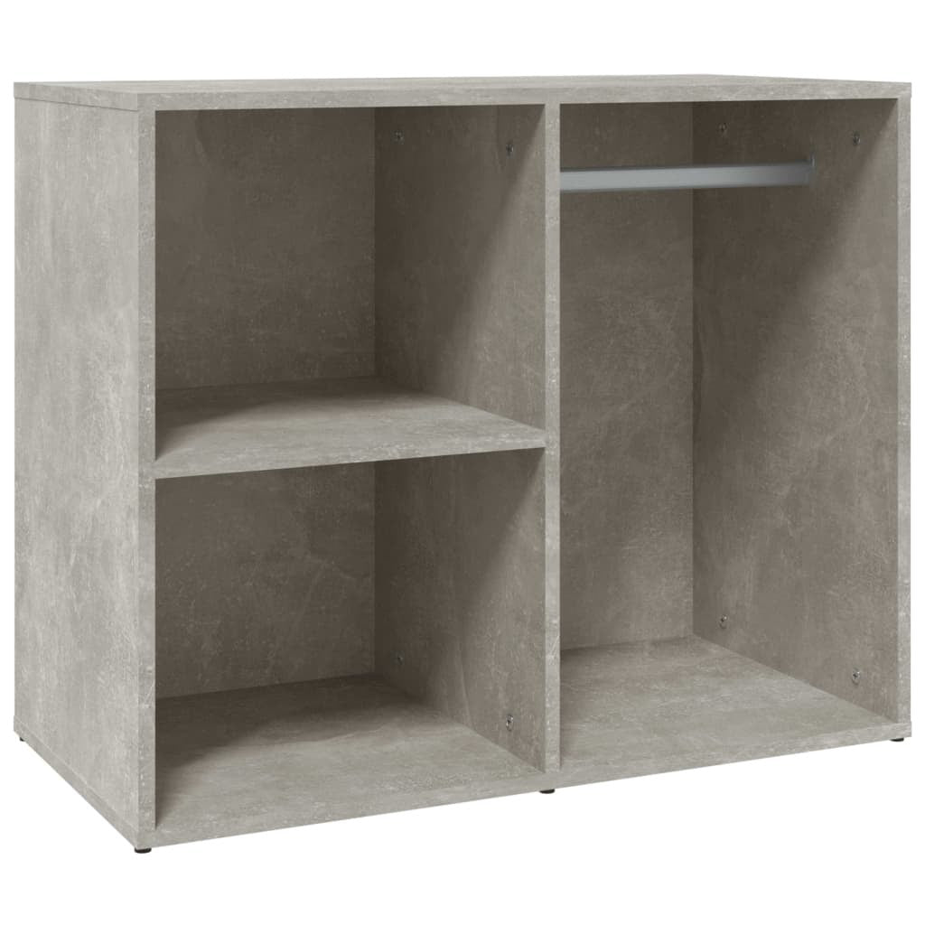 Dressing Cabinet Concrete Grey 80x40x65 cm Engineered Wood