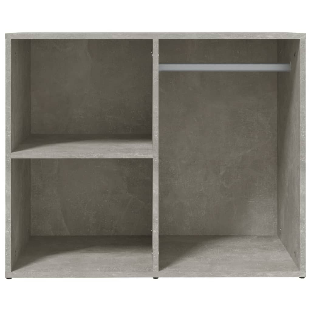 Dressing Cabinet Concrete Grey 80x40x65 cm Engineered Wood