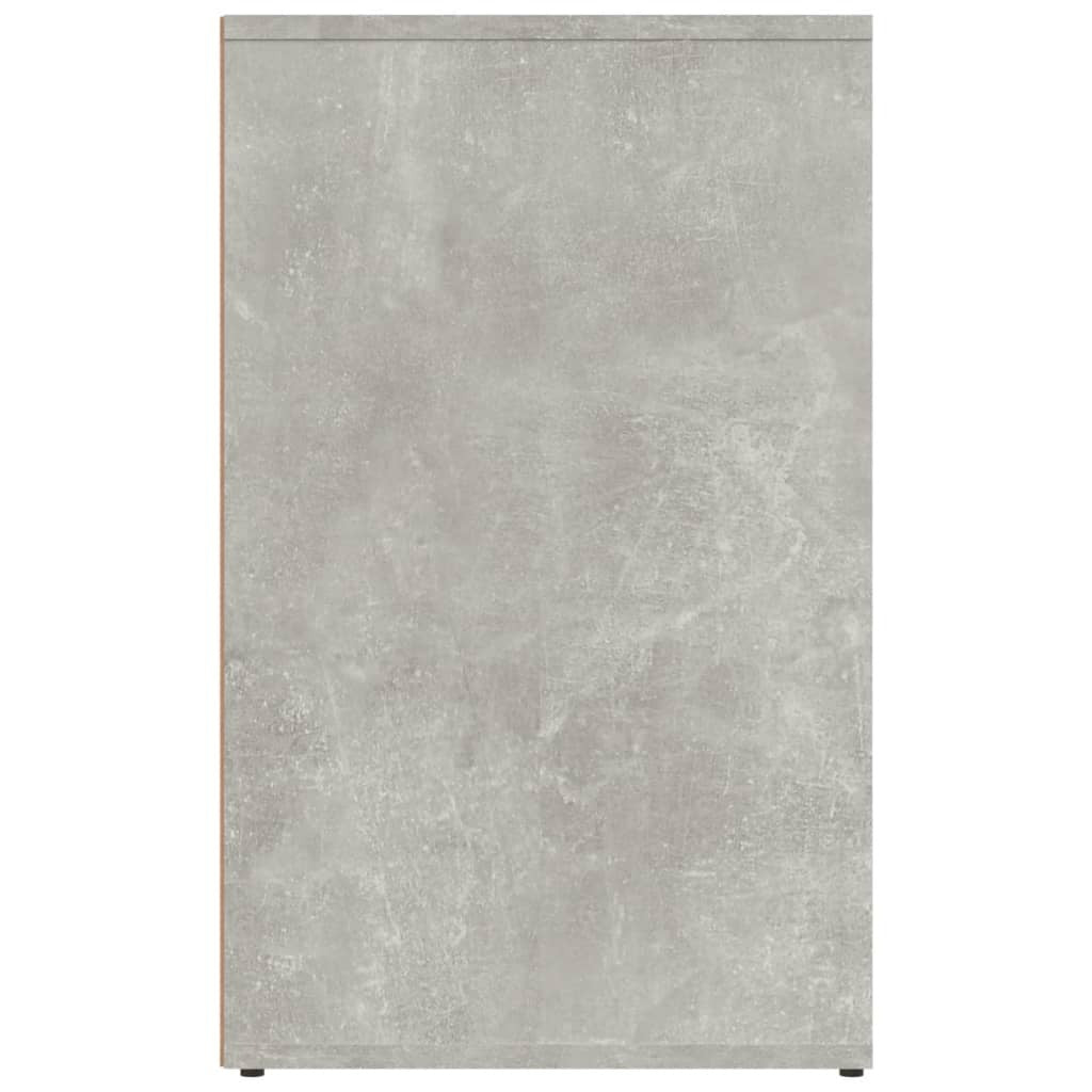 Dressing Cabinet Concrete Grey 80x40x65 cm Engineered Wood