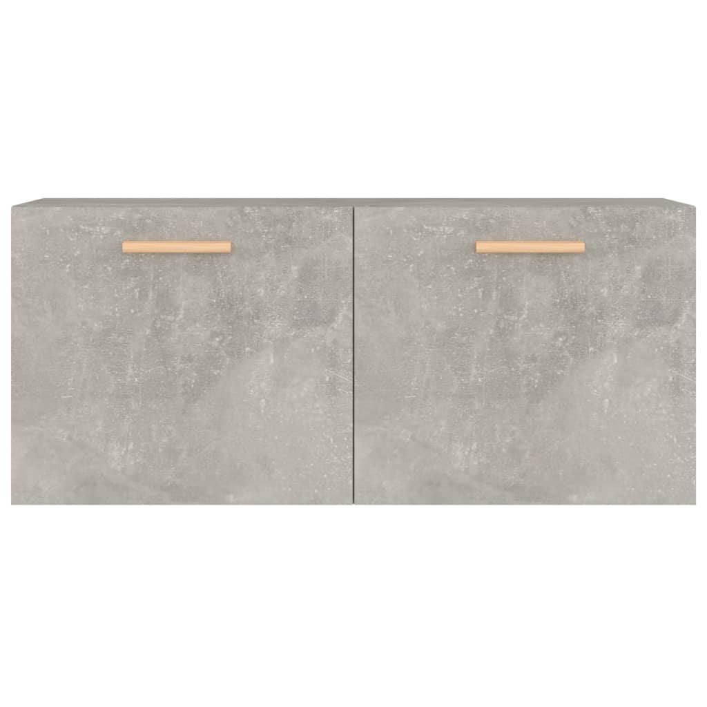 Wall Cabinet Concrete Grey 80x35x36.5 cm Engineered Wood