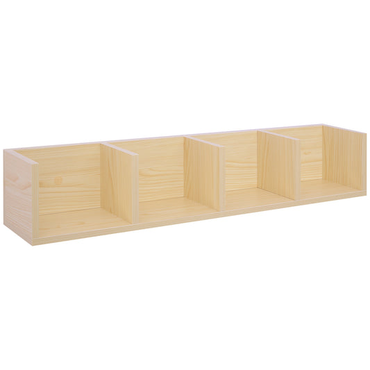 95Lx17Wx16.5H cm Multi-Media Storage Wooden Shelf