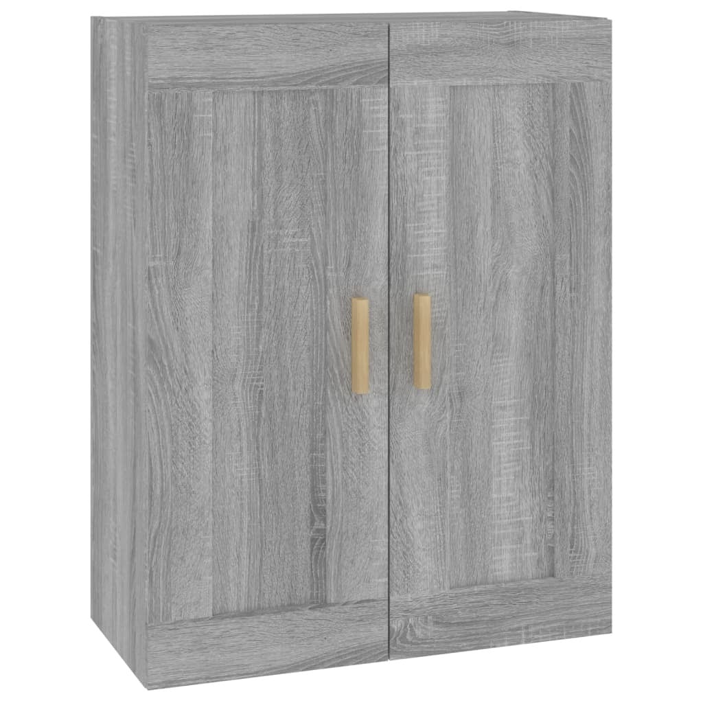 Wall Cabinet Grey Sonoma 69.5x32.5x90 cm Engineered Wood