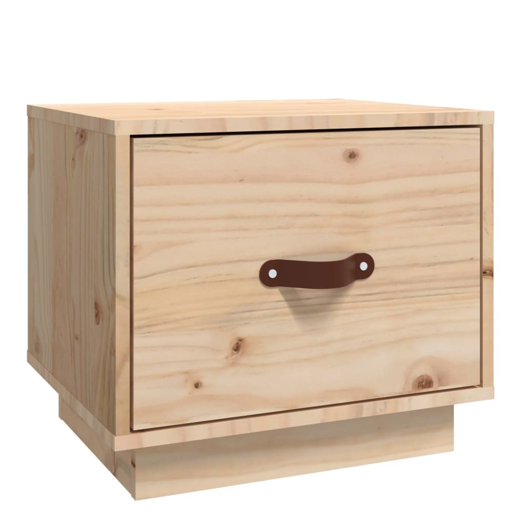 Bedside Cabinet 40x34x35 cm Solid Wood Pine