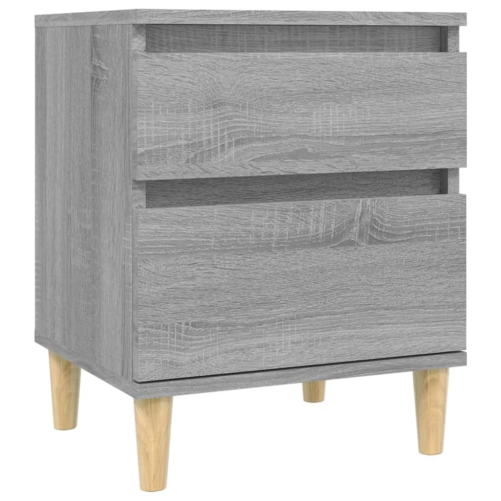 Bedside Cabinet Grey Sonoma 40x35x50 cm