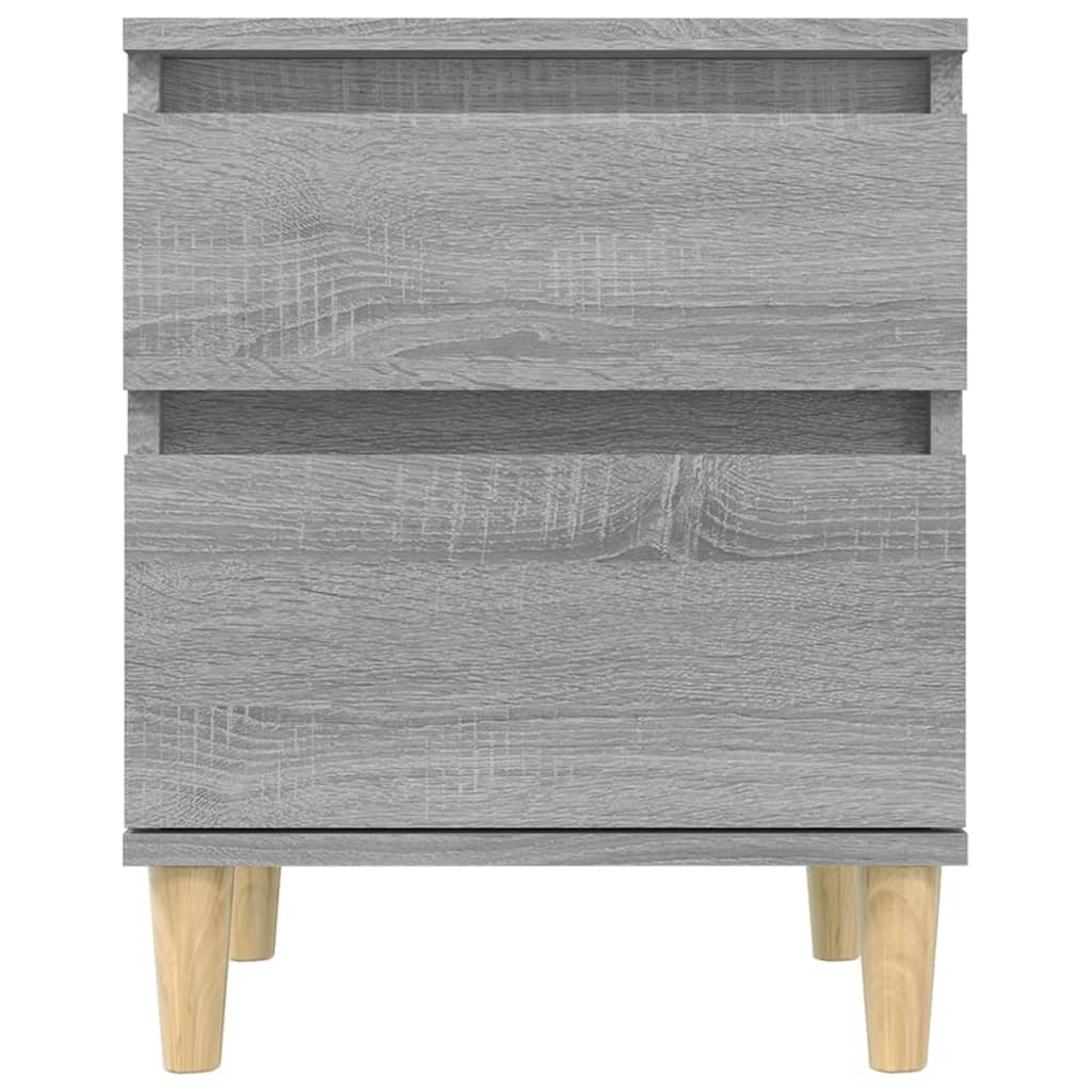 Bedside Cabinet Grey Sonoma 40x35x50 cm