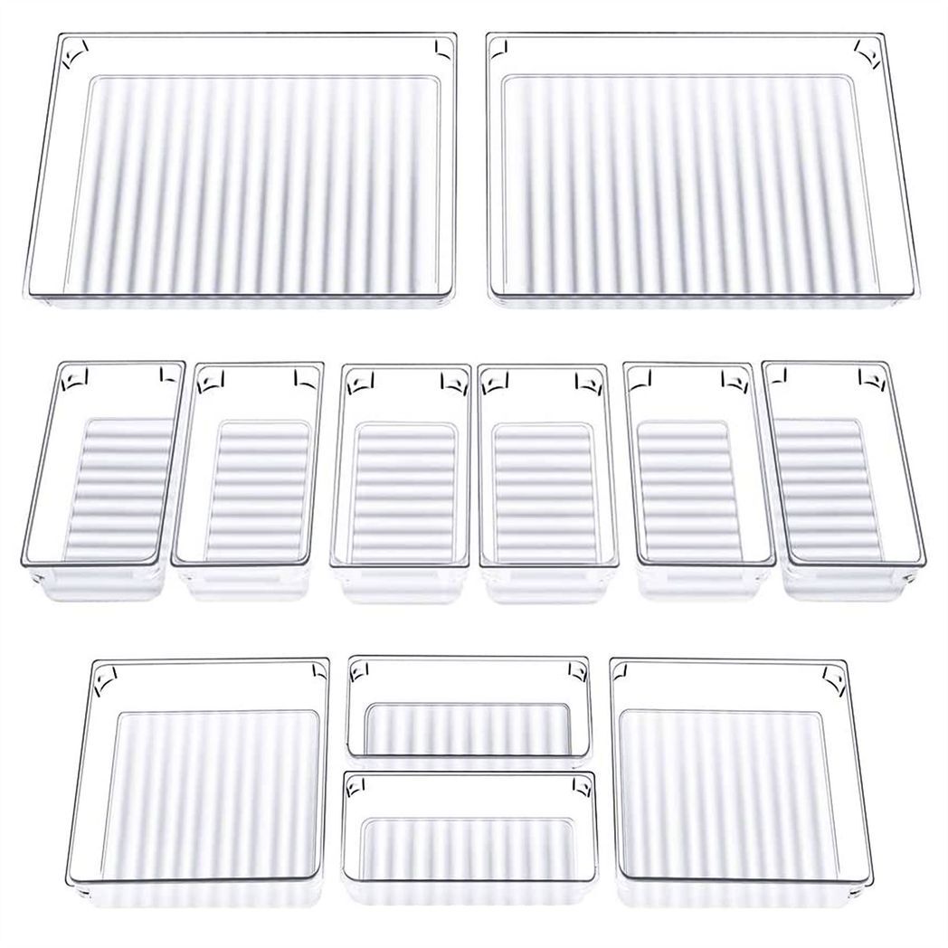 Drawer Organiser Trays - Set of 12 | Pukkr