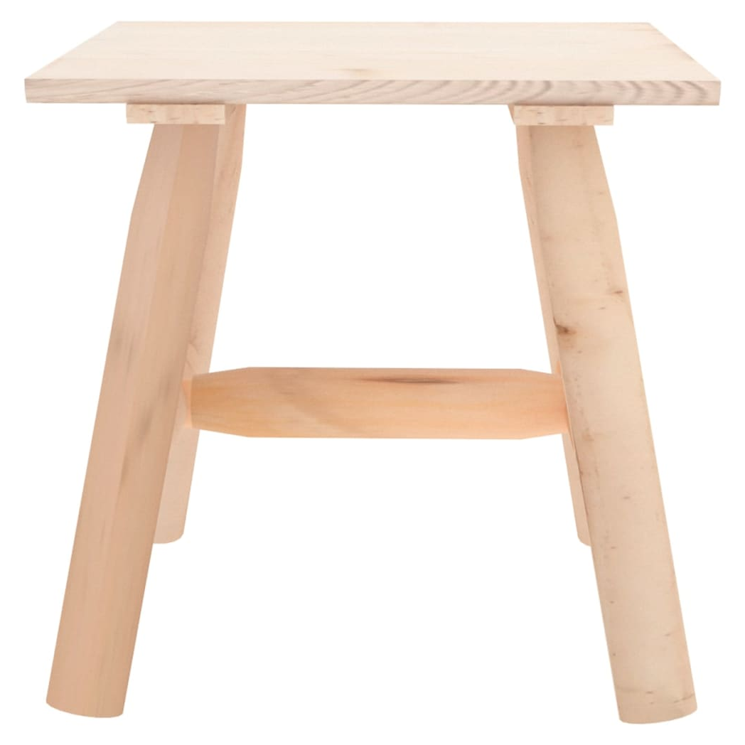 Side Table 49x49x50 cm Solid Wood Spruce