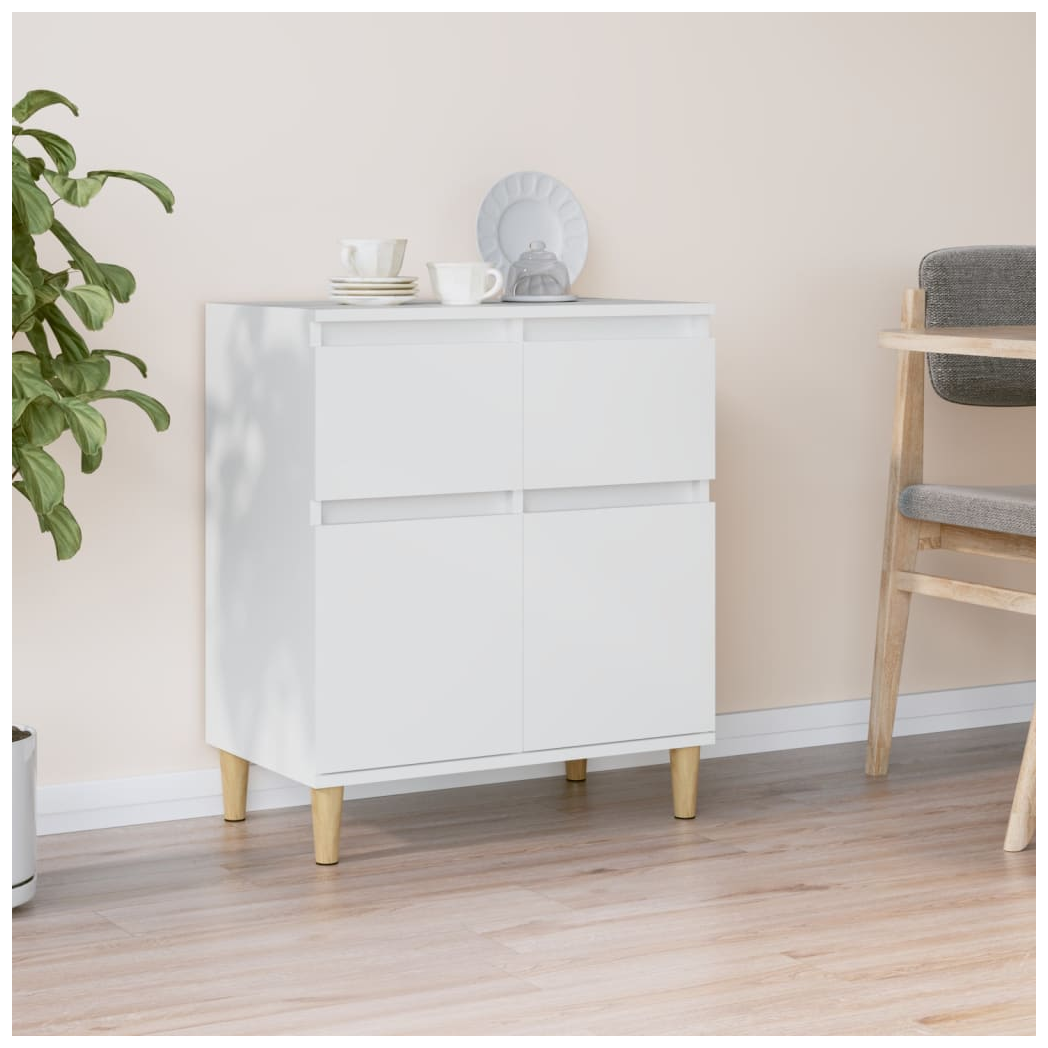 Sideboard White 60x35x70 cm Engineered Wood