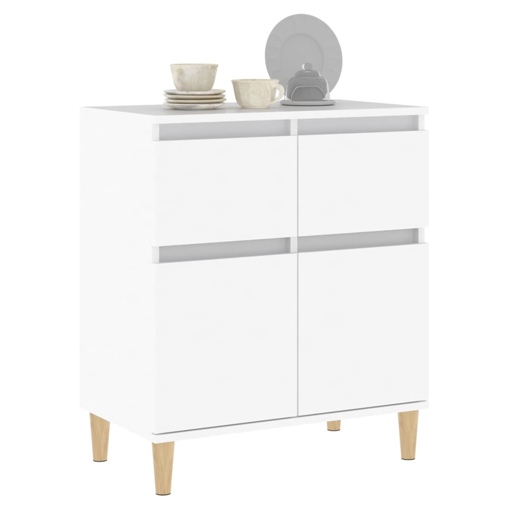 Sideboard White 60x35x70 cm Engineered Wood