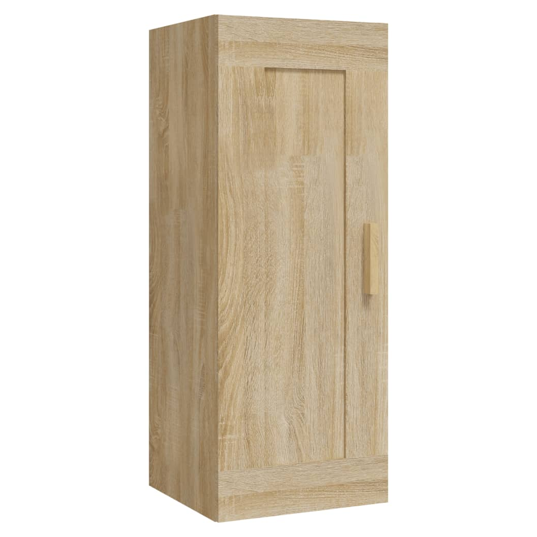 Wall Cabinet Sonoma Oak 35x34x90 cm Engineered Wood