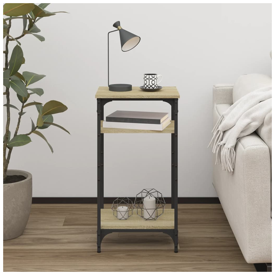 Side Table Sonoma Oak 40x30x75 cm Engineered Wood