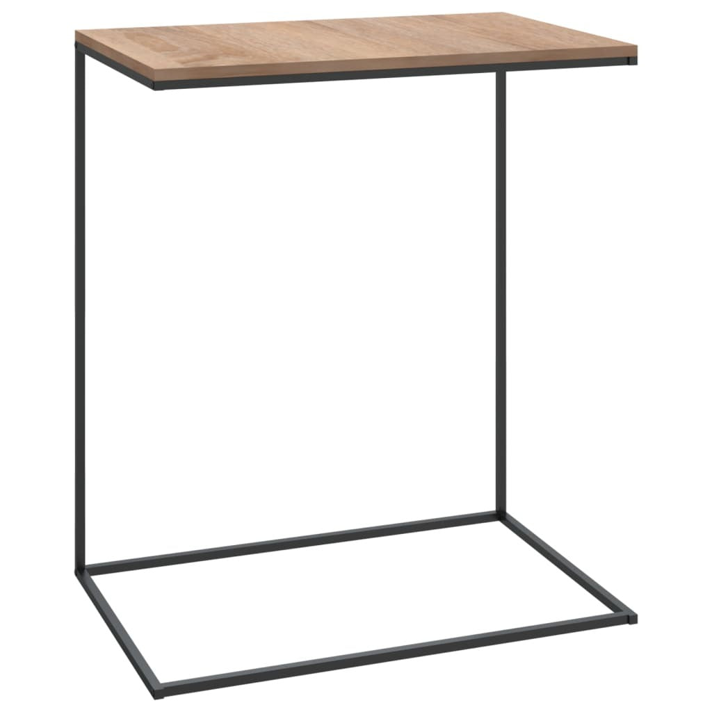 Side Table Black 55x35x66 cm Engineered Wood