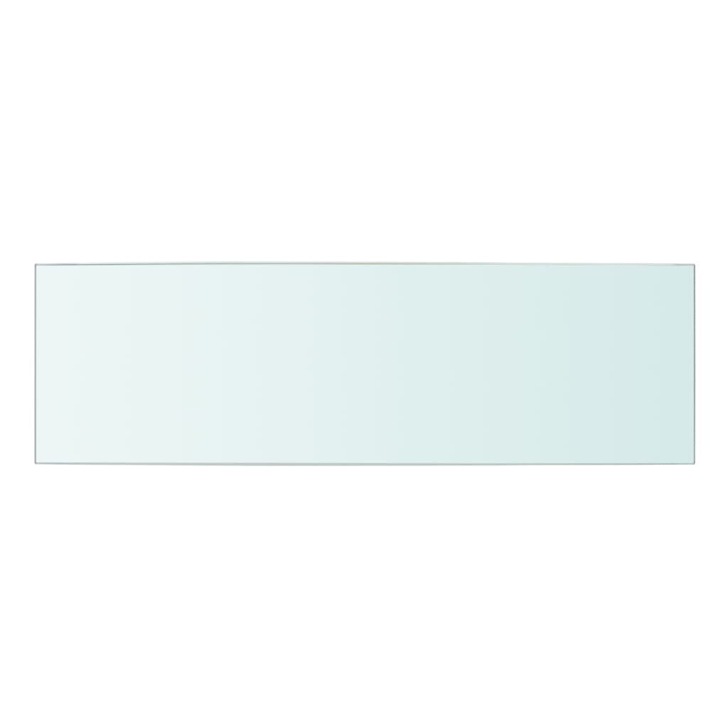 Shelf Panel Glass Clear 50x15 cm