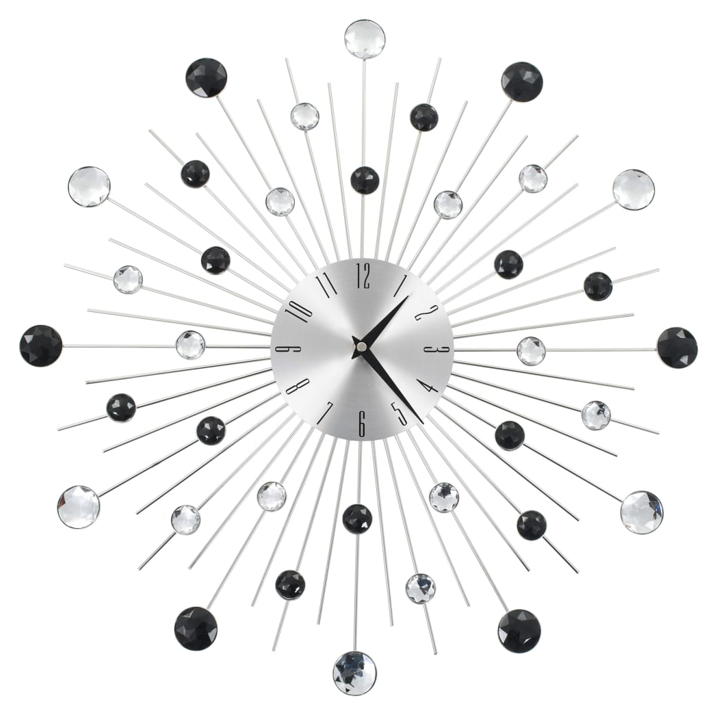 Wall Clock with Quartz Movement Modern Design 50 cm