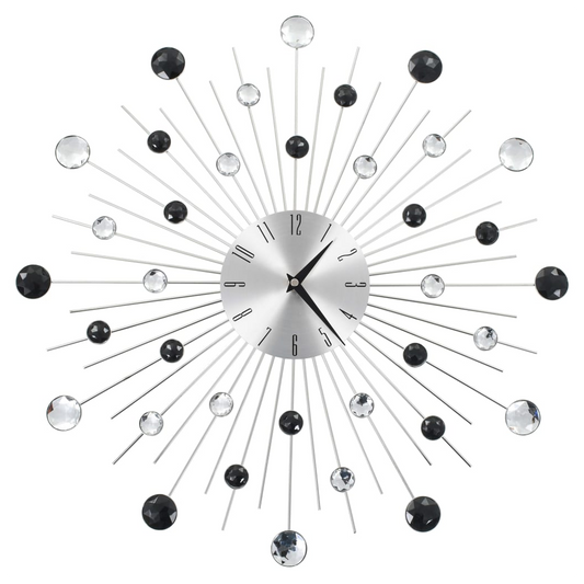 Wall Clock with Quartz Movement Modern Design 50 cm