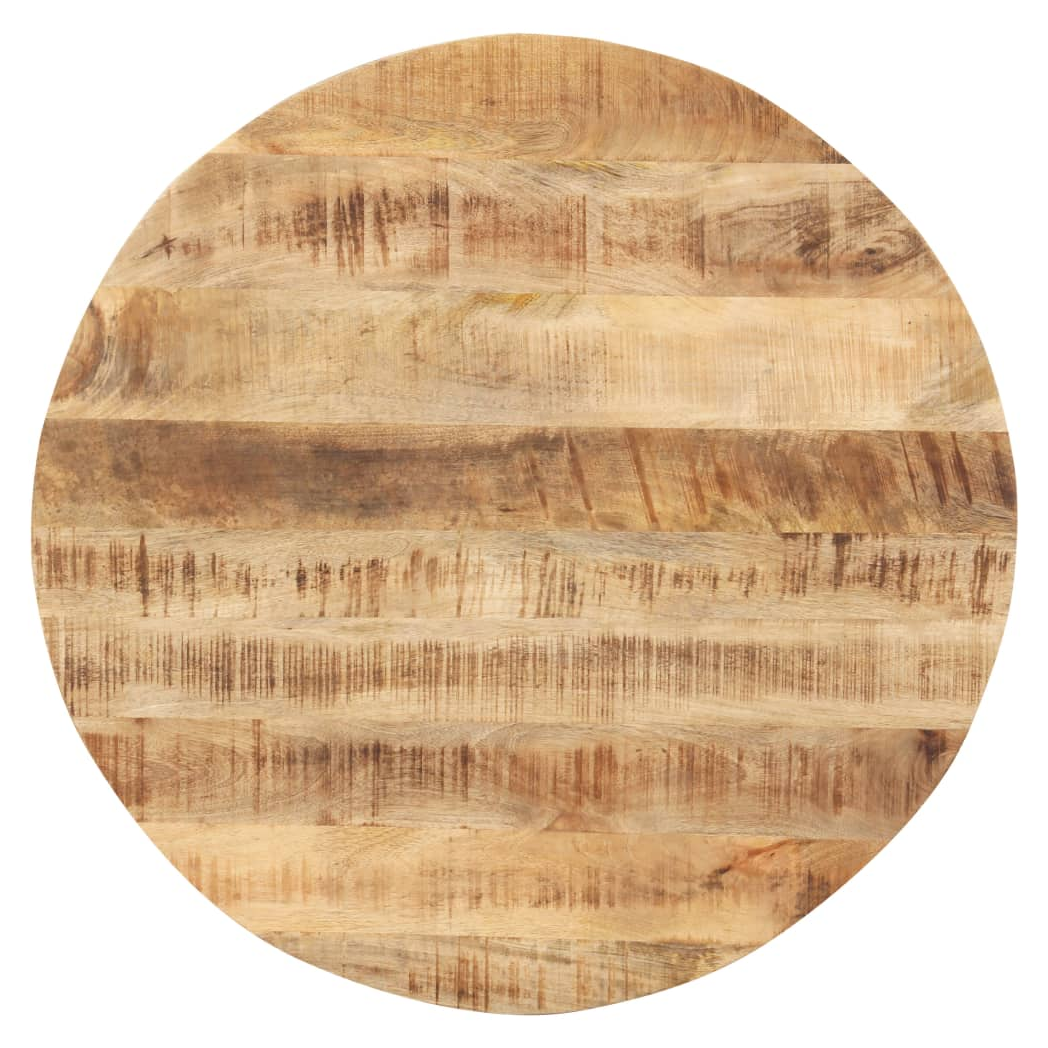 Table Top Solid Mango Wood Round 15-16 mm 40 cm