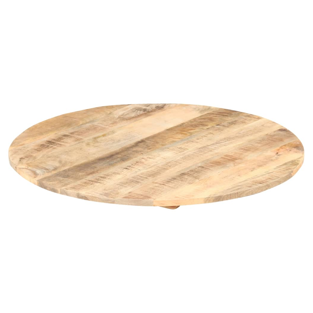 Table Top Solid Mango Wood Round 15-16 mm 40 cm