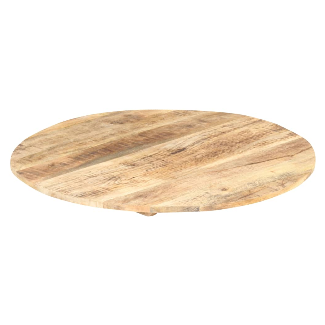 Table Top Solid Mango Wood Round 15-16 mm 40 cm