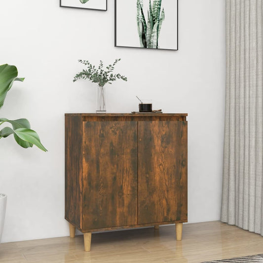 Sideboard Smoked Oak 60x35x70 cm Engineered Wood