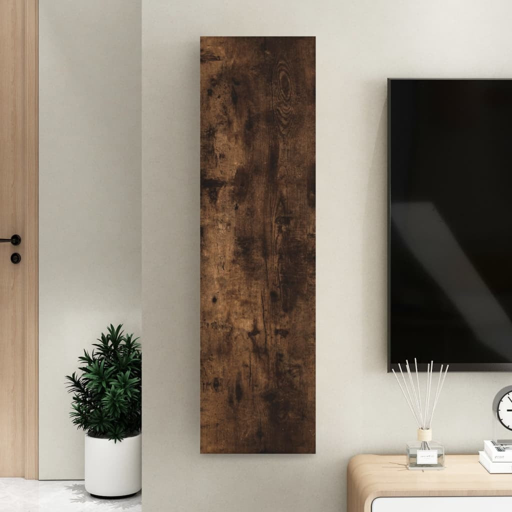 Wall-mounted TV Cabinet Smoked Oak 30.5x30x110 cm