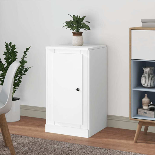 Sideboard White 37.5x35.5x67.5 cm Engineered Wood