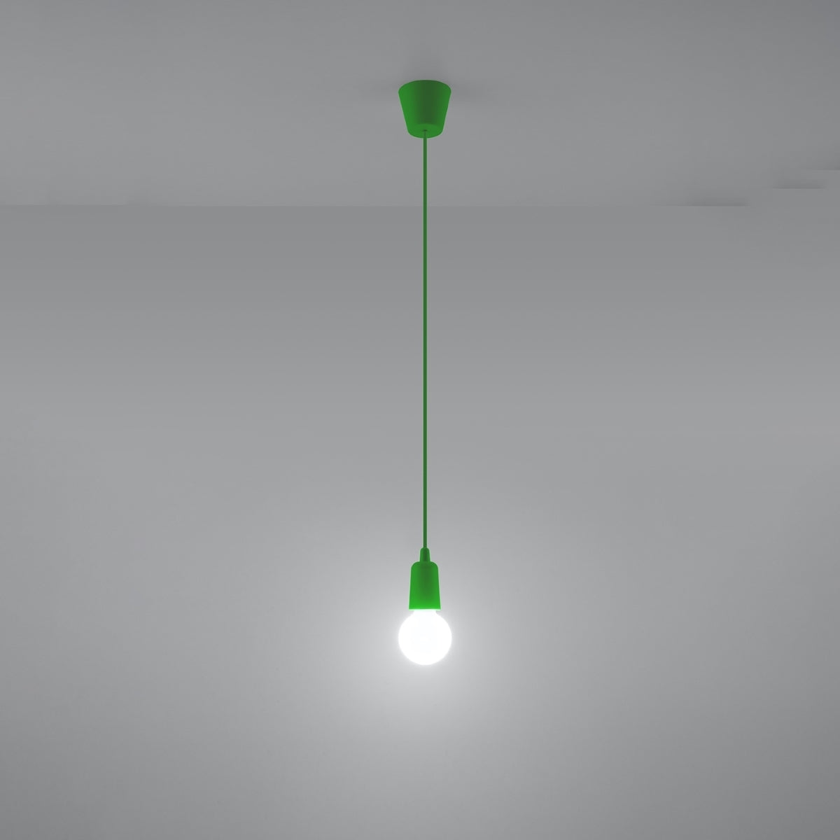 Pendant lamp PVC Diego modern Design E27