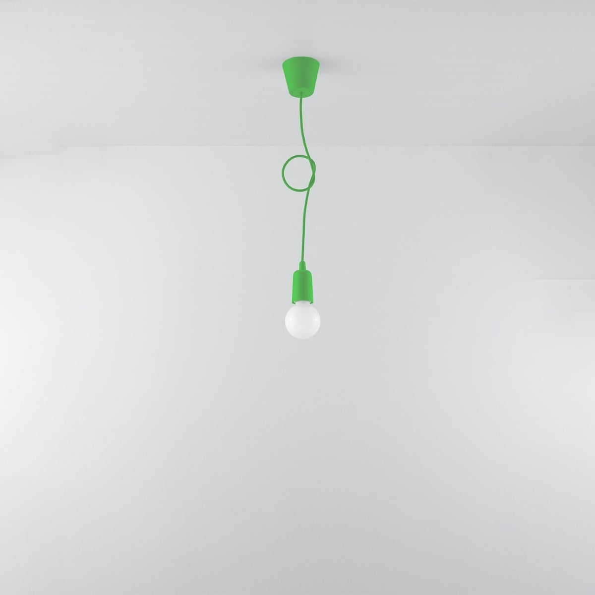 Pendant lamp PVC Diego modern Design E27