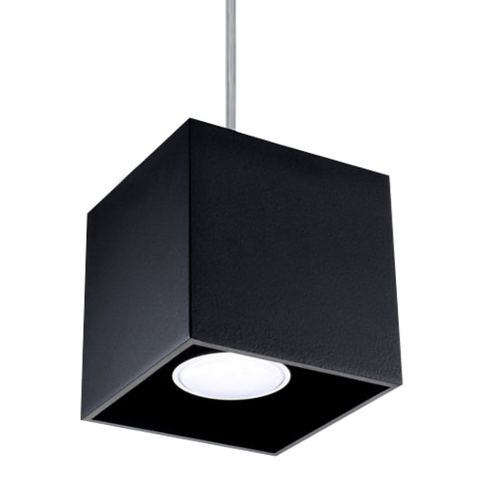 Pendant lamp aluminum Quad modern Design GU10