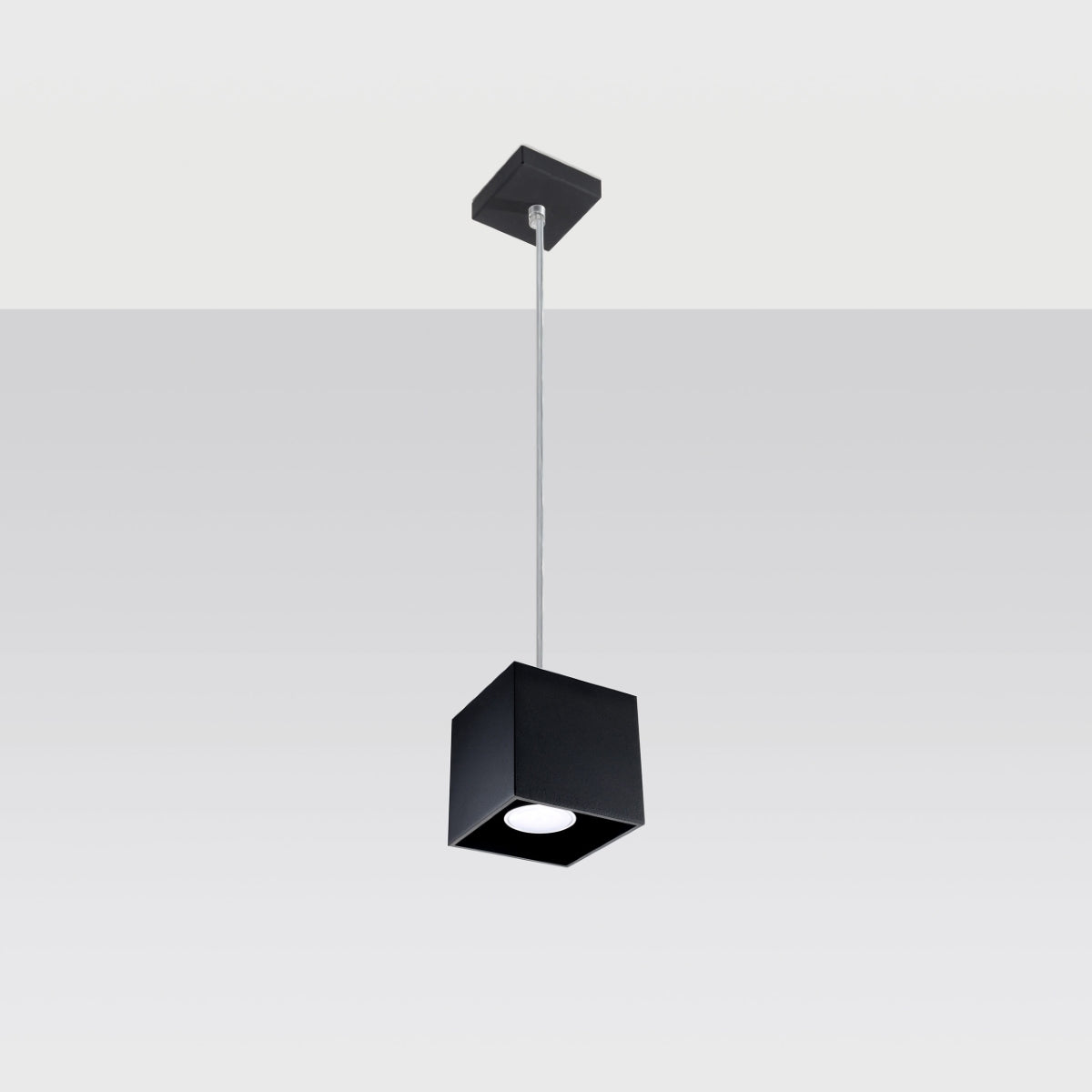 Pendant lamp aluminum Quad modern Design GU10