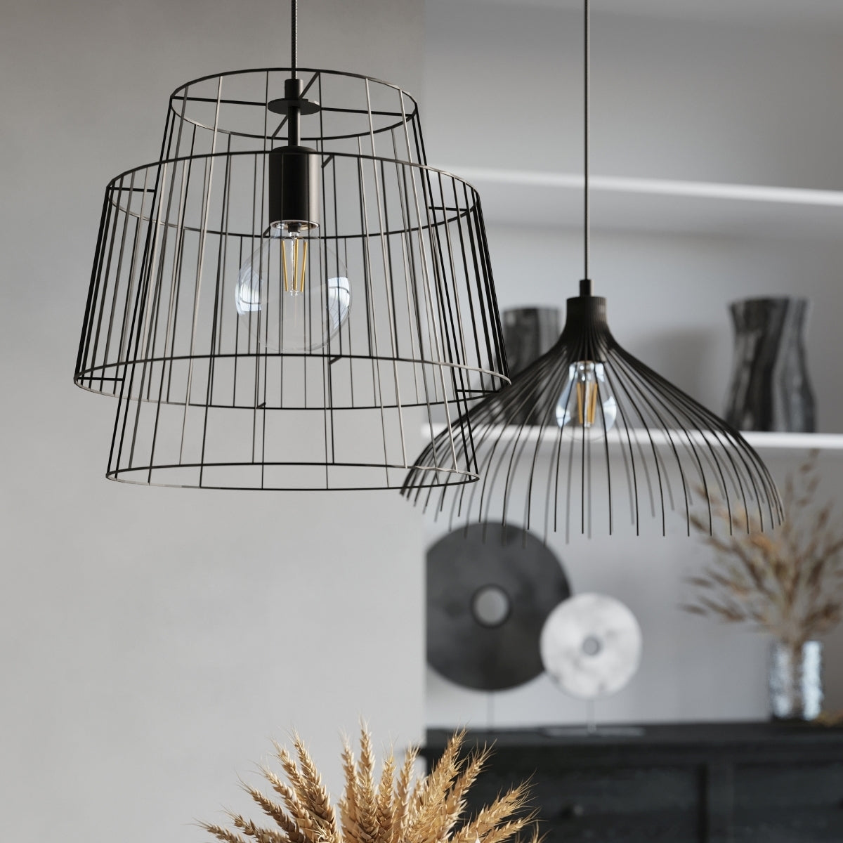 Pendant lamp steel Umb industrial Design E27