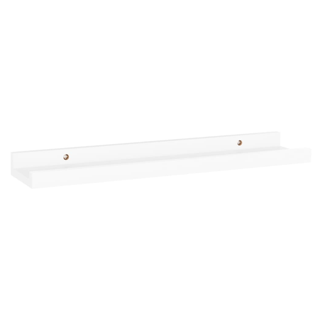 vidaXL Wall Shelves 4 pcs White 40x9x3 cm