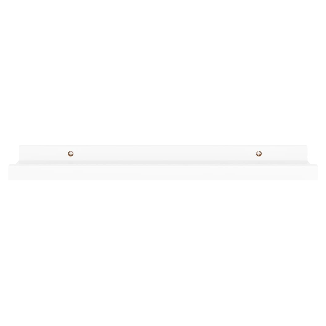 vidaXL Wall Shelves 4 pcs White 40x9x3 cm