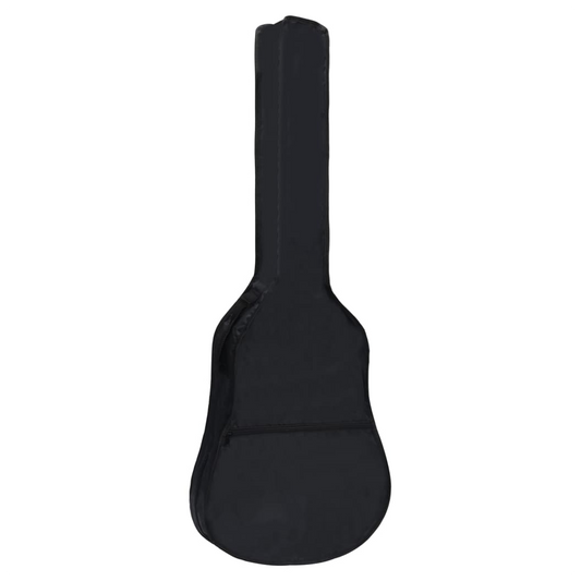 vidaXL Guitar Bag for 1/2 Classical Guitar Black 94x35 cm Fabric