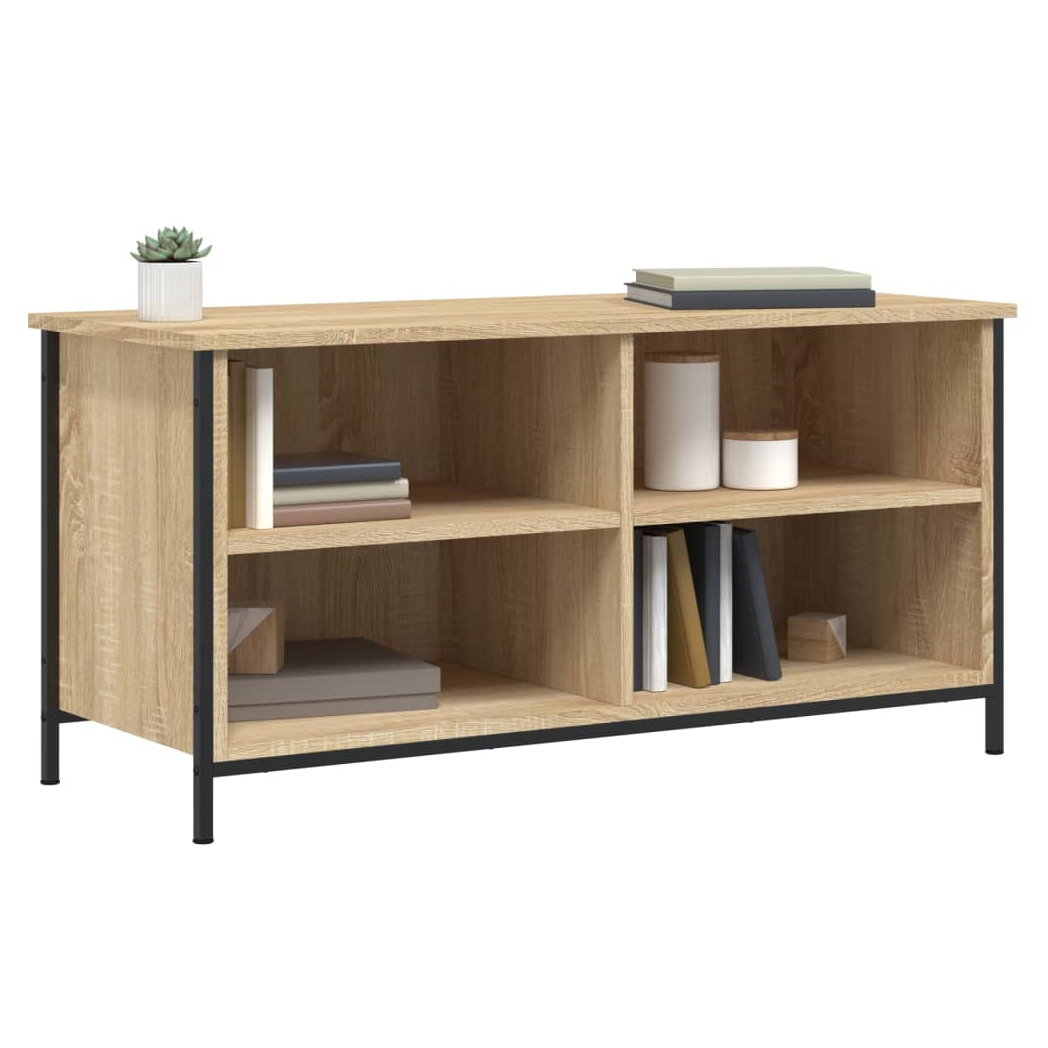 vidaXL TV Cabinet Sonoma Oak 100x40x50 cm Engineered Wood