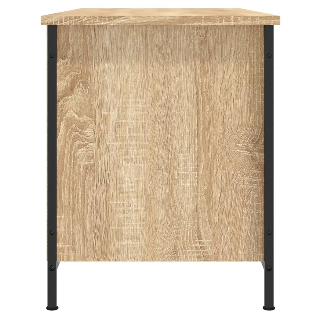 vidaXL TV Cabinet Sonoma Oak 100x40x50 cm Engineered Wood