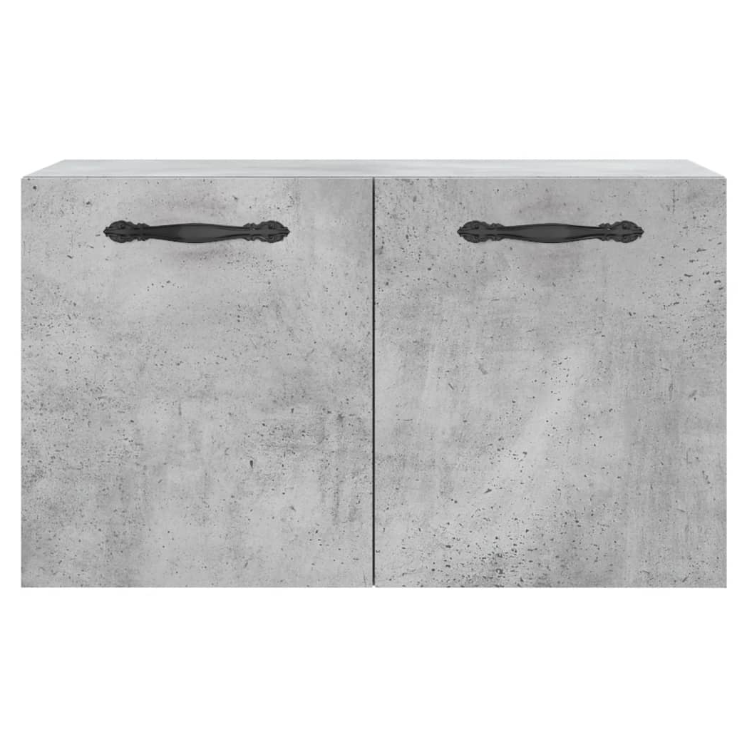 vidaXL Wall Cabinet Concrete Grey 60x36.5x35 cm Engineered Wood