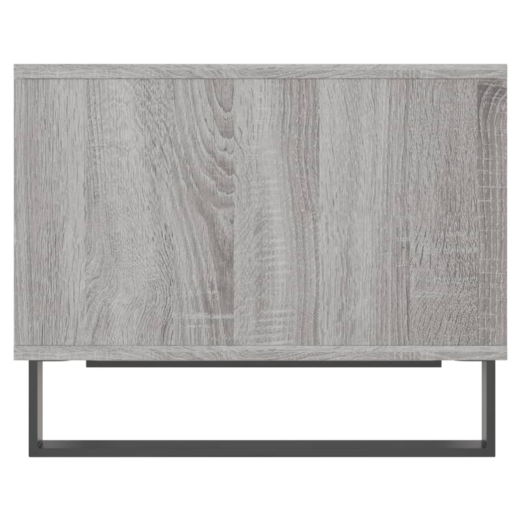 vidaXL Coffee Table Grey Sonoma 60x50x40 cm Engineered Wood