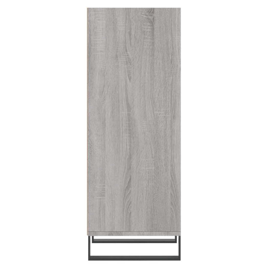 vidaXL Sideboard Grey Sonoma 34.5x32.5x90 cm Engineered Wood