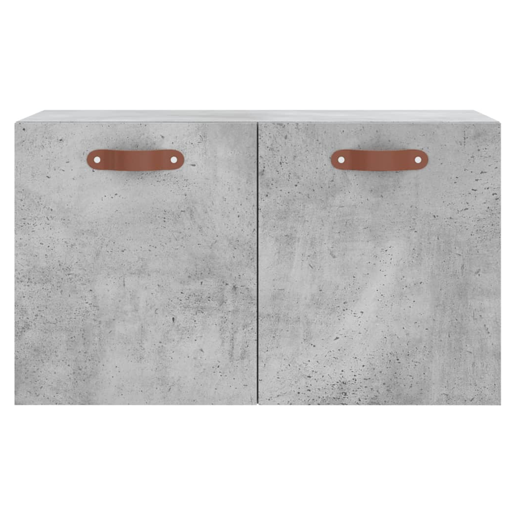 vidaXL Wall Cabinet Concrete Grey 60x36.5x35 cm Engineered Wood