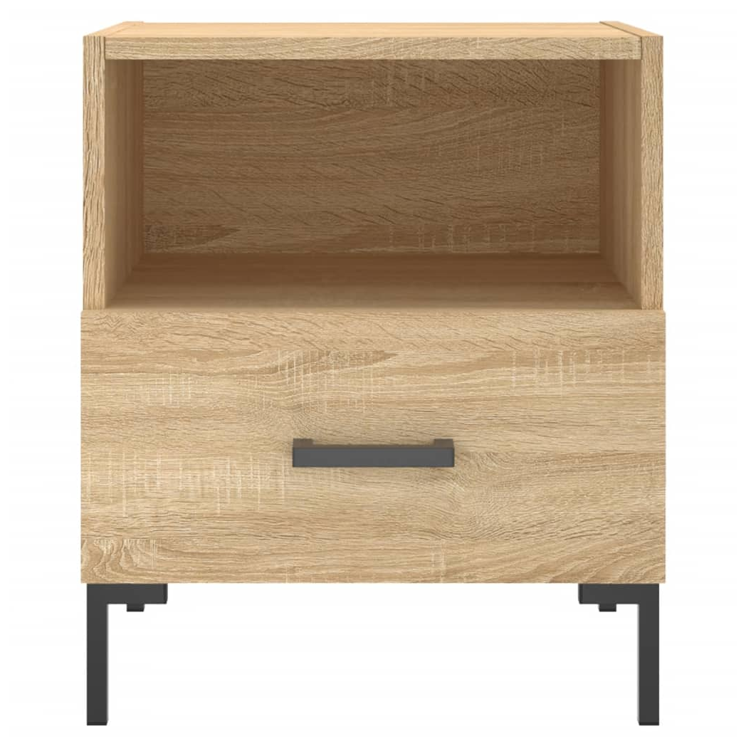 vidaXL Bedside Cabinet Sonoma Oak 40x35x47.5 cm Engineered Wood