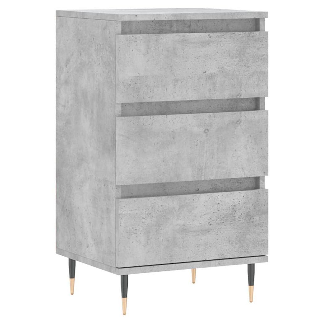 vidaXL Sideboard Concrete Grey 40x35x70 cm Engineered Wood