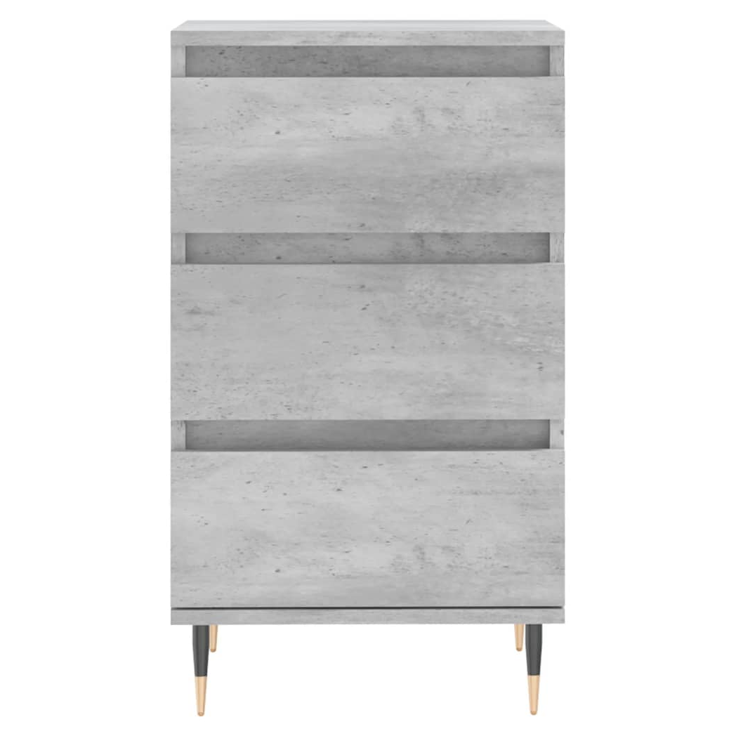 vidaXL Sideboard Concrete Grey 40x35x70 cm Engineered Wood